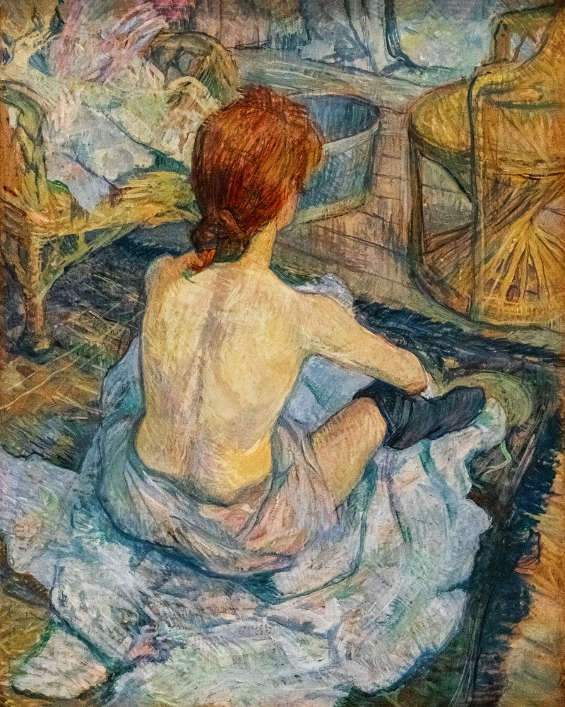 La Toilette Female Portrait Painting